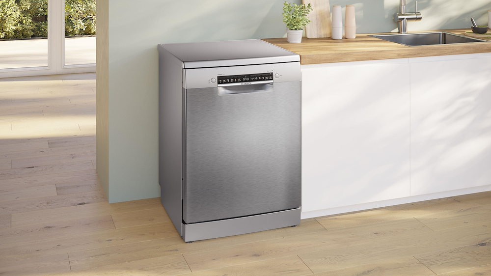 BOSCH SMS4EVI08E - Geschirrspüler 60 cm Edelstahl Klasse B