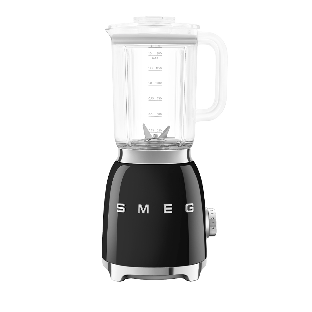 SMEG BLF03BLEU - Smeg Tischmixer 50er Jahre Stil Schwarz