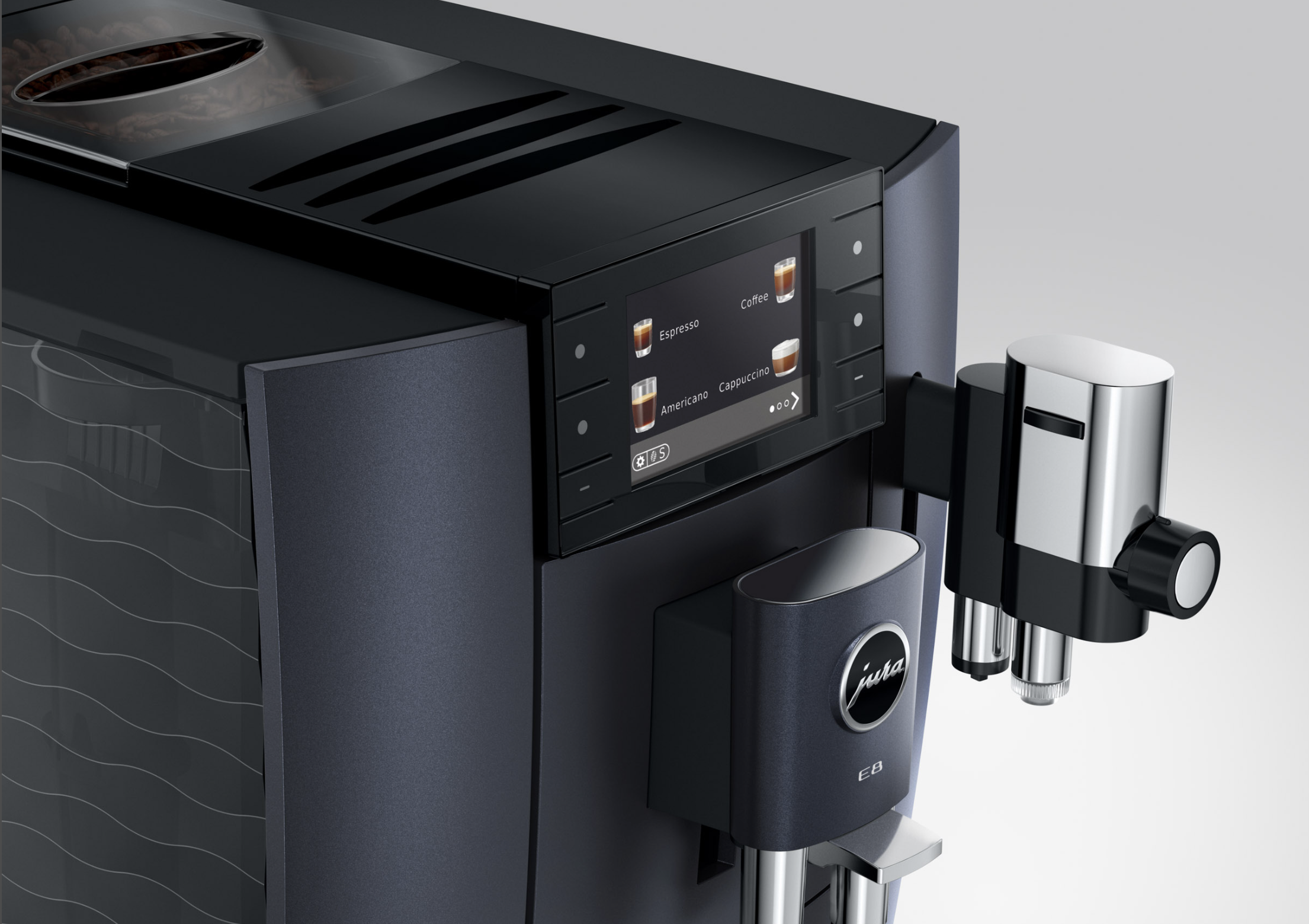 JURA E8COSMICBLACK - Kaffeevollautomat Cosmic Black