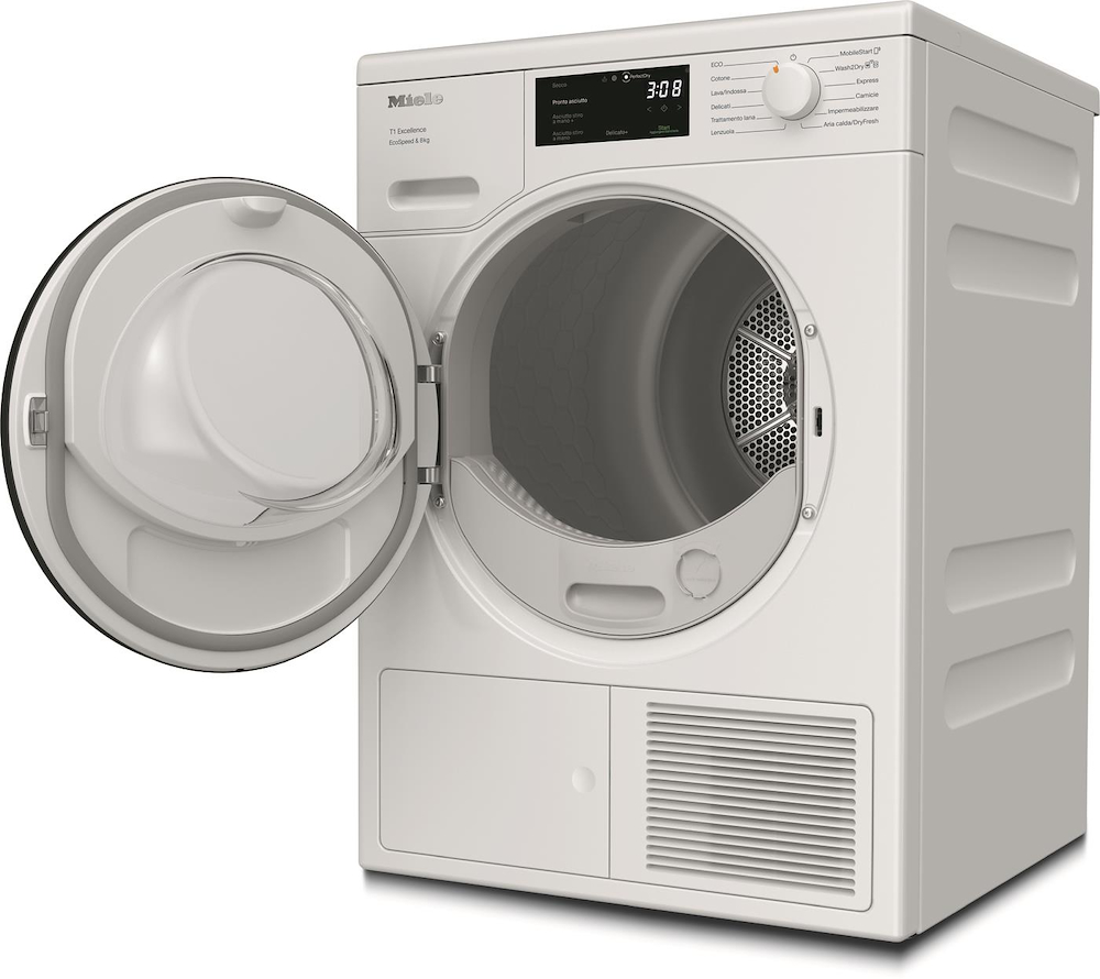 MIELE TEC645WP - Miele Trockner 8 kg Klasse A+++