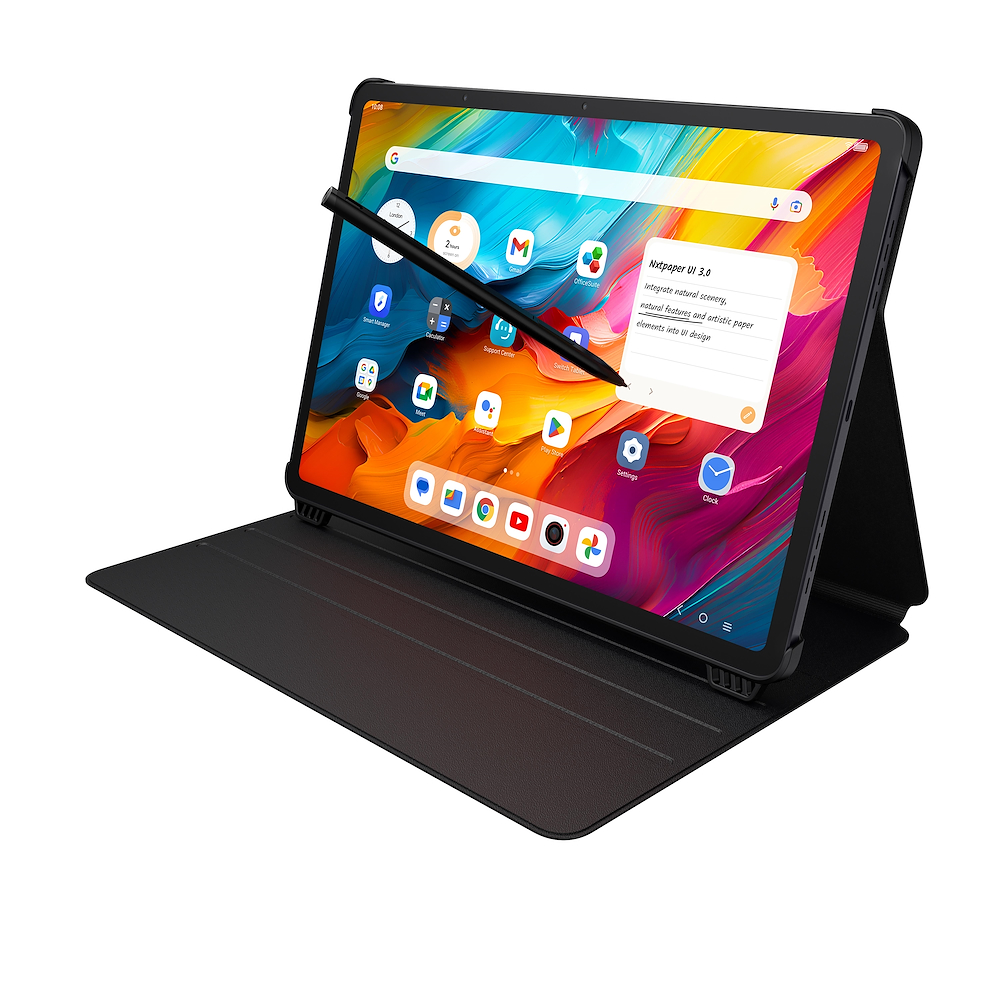 TCL NXTPAPER14GRAYFLIPCASEPIU - NxtPaper 14 Tablet mit Flip Case
