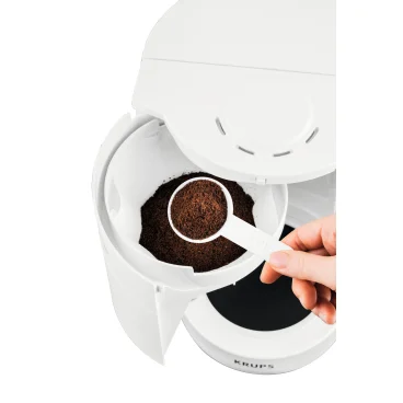 KRUPS F30901 - ProAroma Filterkaffeemaschine F30901 Weiß
