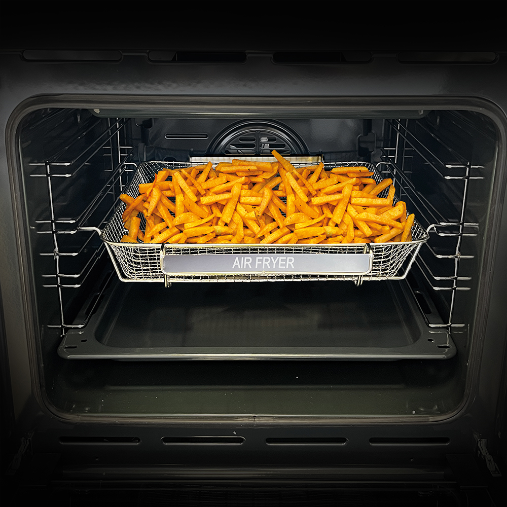 GLEM GAS DGF9NES6AF - Multifunktionsofen 60CM in Schwarz