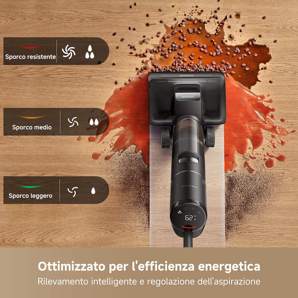 DREAME DREVIMH15S - 2-in-1 Bodenreiniger 400W