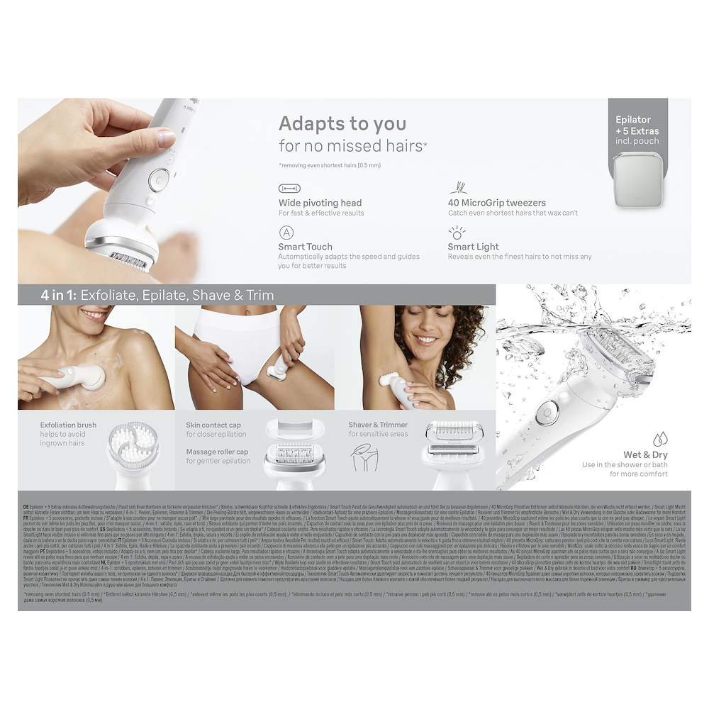 BRAUN SES9061 - Silk-épil 9 Damenepilator