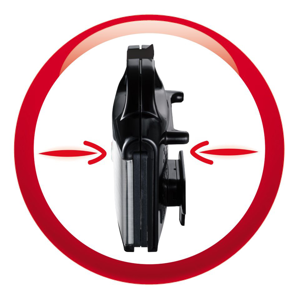 MOULINEX SM156D - Moulinex Ultracompact Metal Sandwich-Maker SM156D