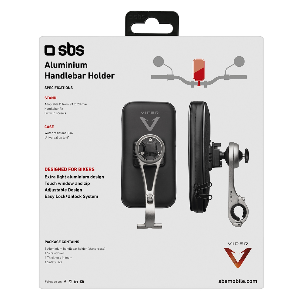 SBS TEMOTOHOLDERK - Universal Motorrad Halterung für Smartphone