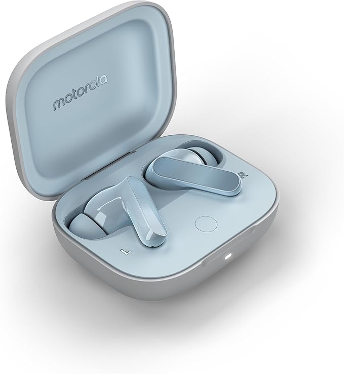 Motorola MOTOBUDSGLACIERBLUE - True Wireless In-Ear Kopfhörer Blau