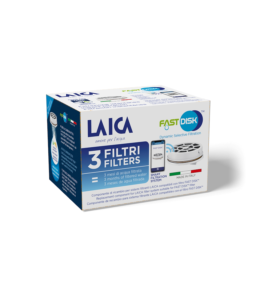 LAICA FD03A00 - Fast Disk Wasserfilter 3er-Pack