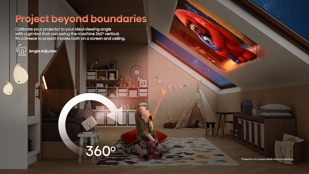 HISENSE M2PRO - Laser Projektor Smart 4K UHD