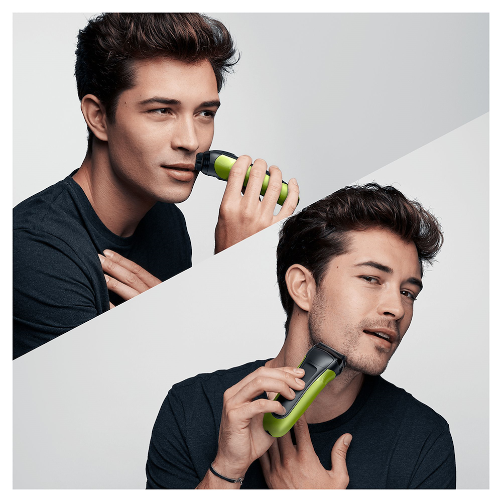 BRAUN 300SNEROVERDE - Braun Series 3 Elektrorasierer