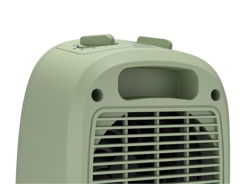 SPLENDID 99183 - Keramischer Heizlüfter Grün 1.8KW