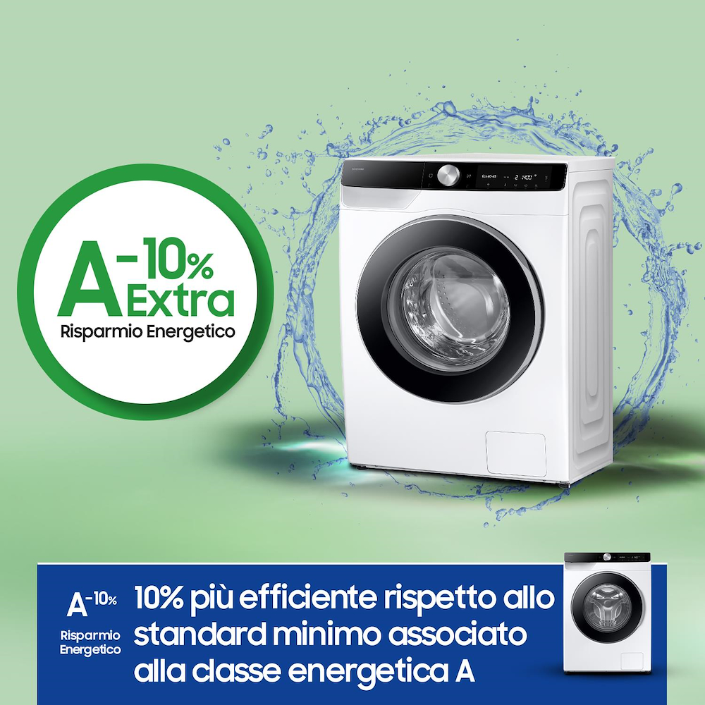 SAMSUNG WW11DG6B25LKU3 - Waschmaschine 11KG Klasse A mit WiFi
