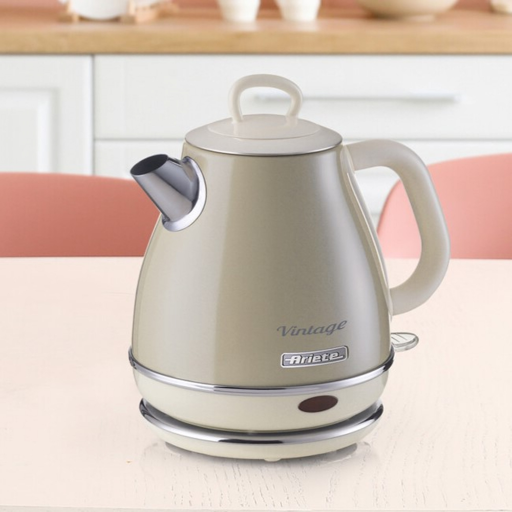 ARIETE 2868BEIGE - Vintage Wasserkocher 1LT elektrisch