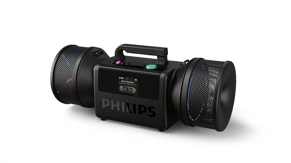 PHILIPS TAMS80B/00 - Tragbarer Lautsprecher IP67