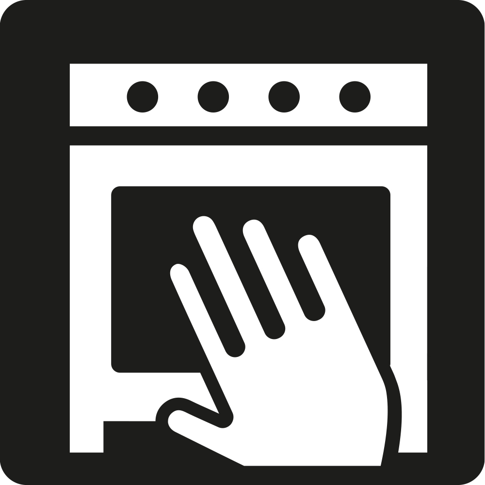 GLEM GAS DGF9NES6AF - Multifunktionsofen 60CM in Schwarz