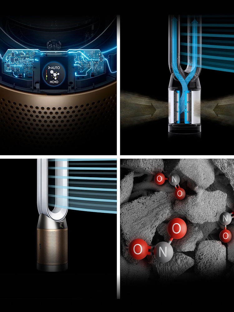 DYSON PURIFIERCOOLPC2DENOX - Luftreiniger mit WiFi