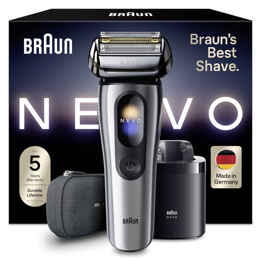 BRAUN NEVO11000C - Elektrischer Rasierer Silber