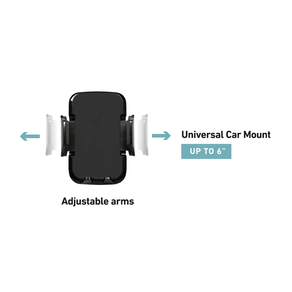 SBS TE0UCH1AW - Universeller Auto-Halter für Smartphones