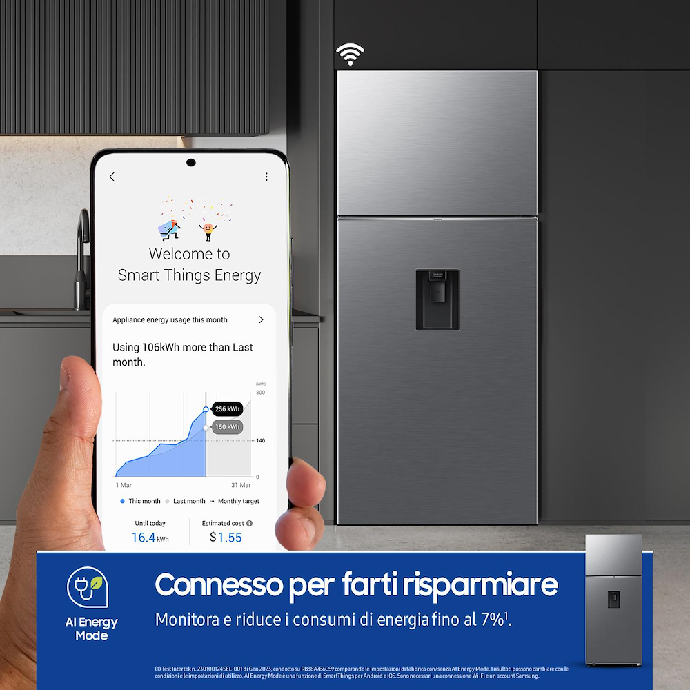 SAMSUNG RT53DG7B14S9 - Doppeltür Kühlschrank Serie 7300 mit Wasserfunktion