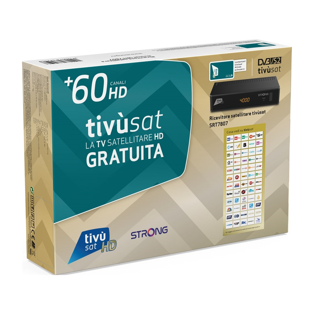 STRONG SRT7807 - SRT 7807 TIVUSAT Sat-Receiver HDMI