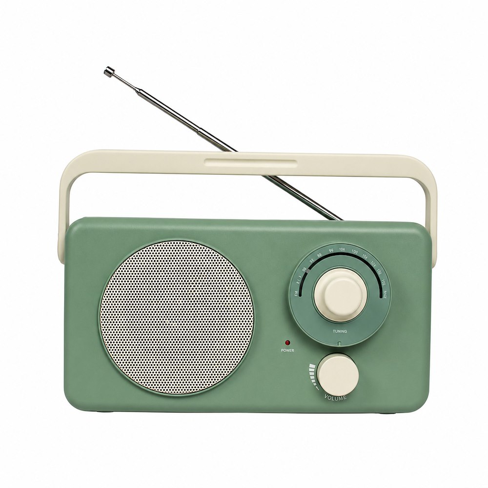 MAJESTIC AMELIASG 0756889 RADIO PORT.FM DOPPIO SISTEMA DI ALIMENTAZION.VERDE