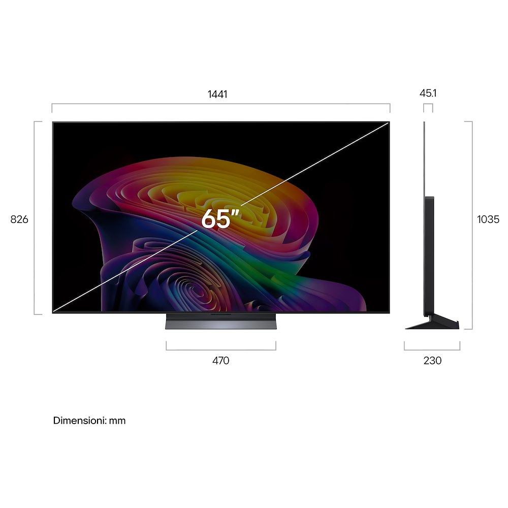 LG OLED65C65LA - 65 Zoll 4K Smart TV