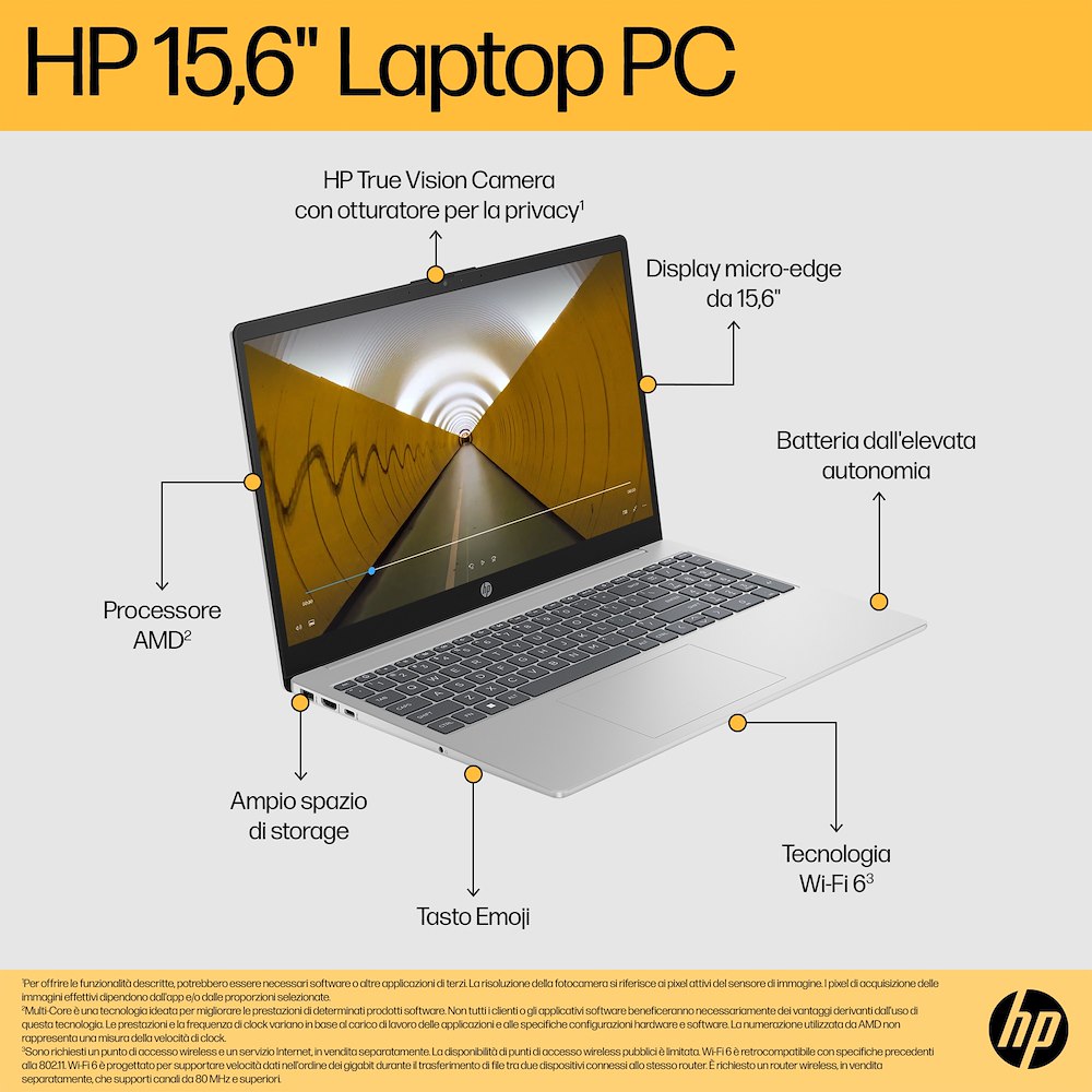 HP D13HHEA - Laptop 15.6" mit AMD Athlon™
