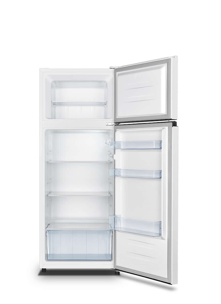 HISENSE RT267D4ADE - Doppeltüriger Kühlschrank Hisense 206L Silber