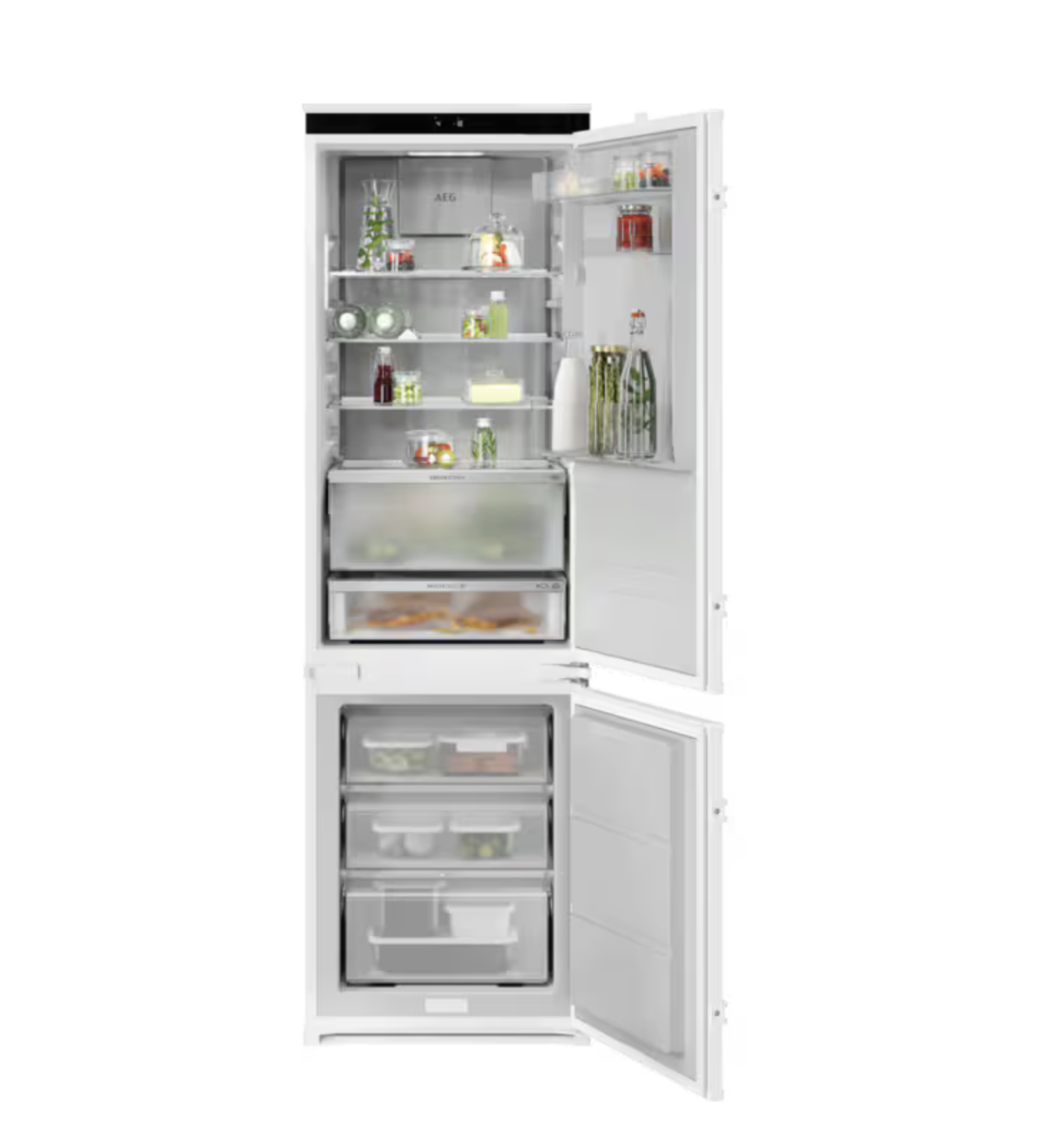 AEG TC9MS181AC - 9000 MultiChill Einbau-Kühl-Gefrierkombi