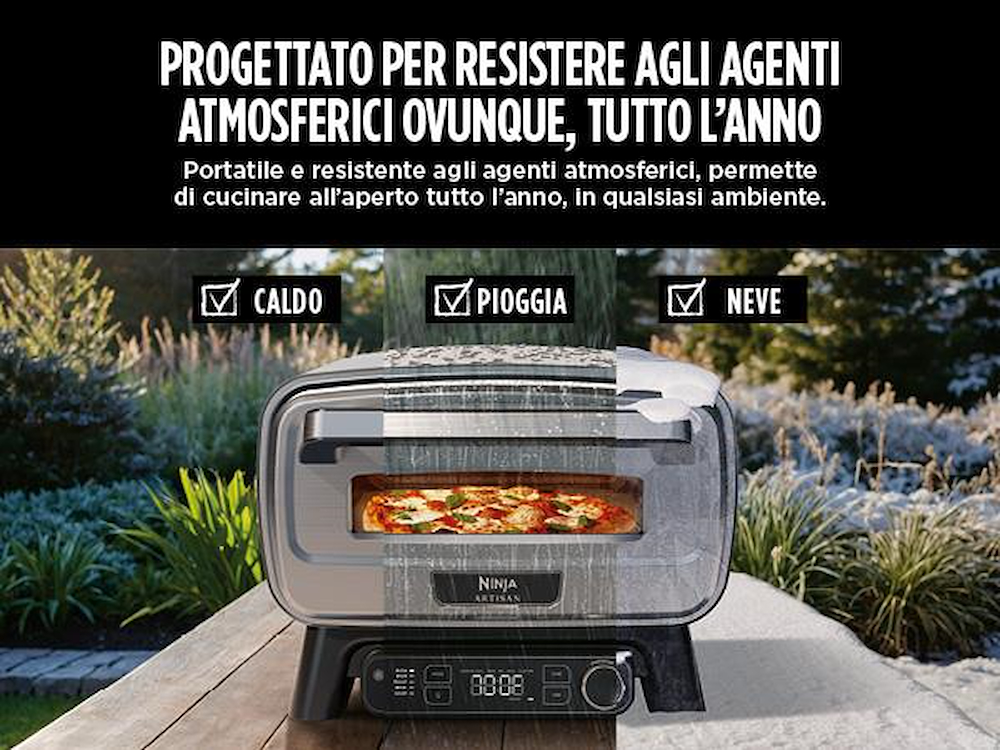 NINJA MO201EU - Elektrischer Pizzaofen für draußen