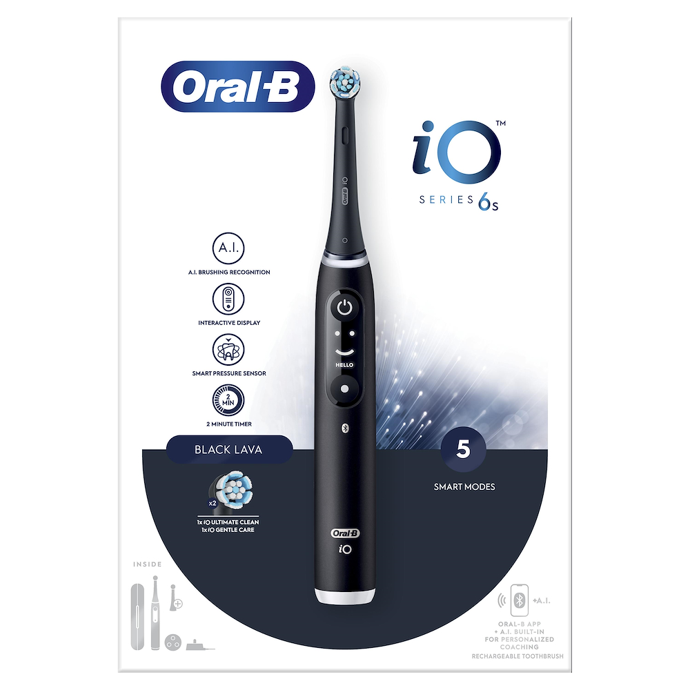 ORAL-B IO6SBLACK - Elektrische Zahnbürste Oral-B