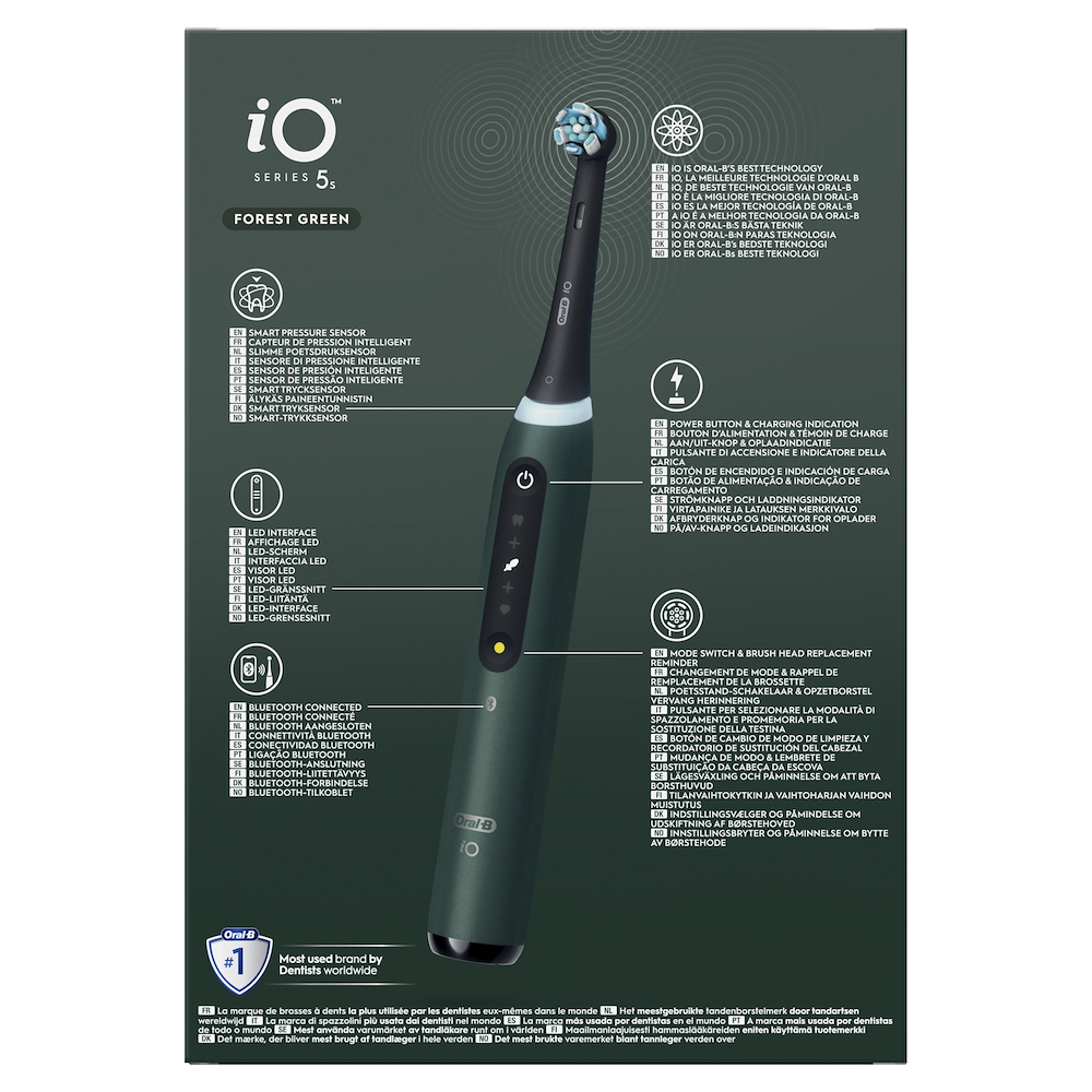 ORAL-B IO5SFORESTGREEN - Oral-B iO 5 Elektrische Zahnbürste Grün