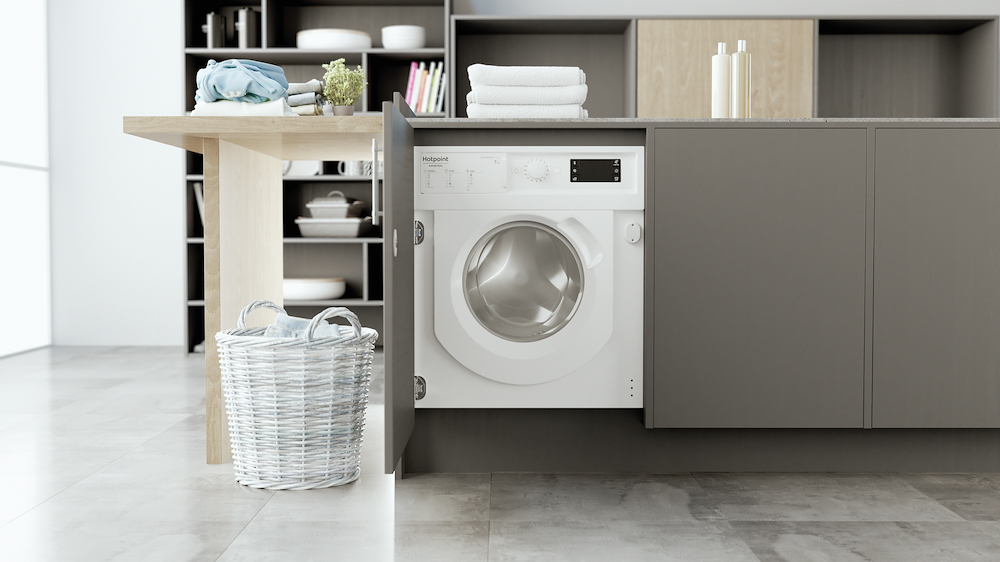 HOTPOINT-ARISTON BIWMHG71483EUN - Einbauwaschmaschine 7 Kg 1400 U/min