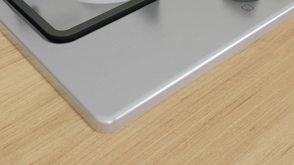 BOSCH PGH6B5K60 - Gas-Kochfeld 60 cm aus Edelstahl