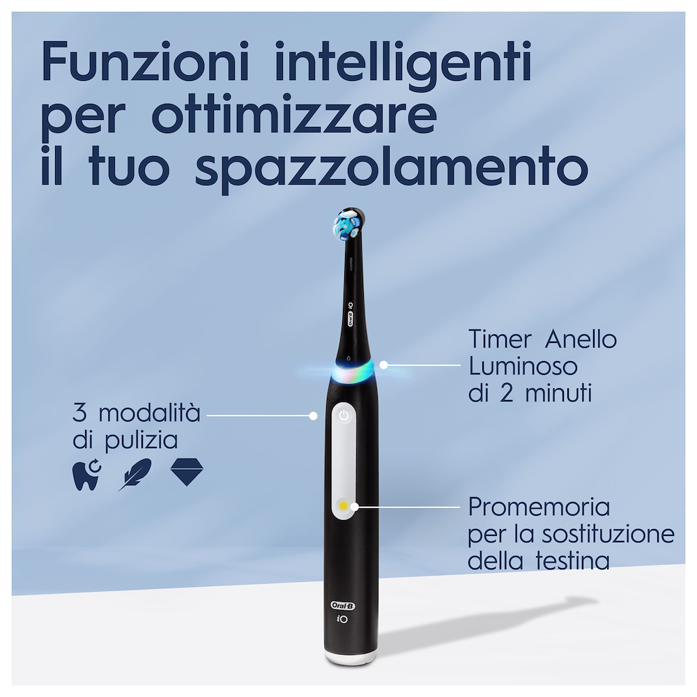 ORAL-B IO3BLACK - Oral-B iO 3 Elektrische Zahnbürste Schwarz