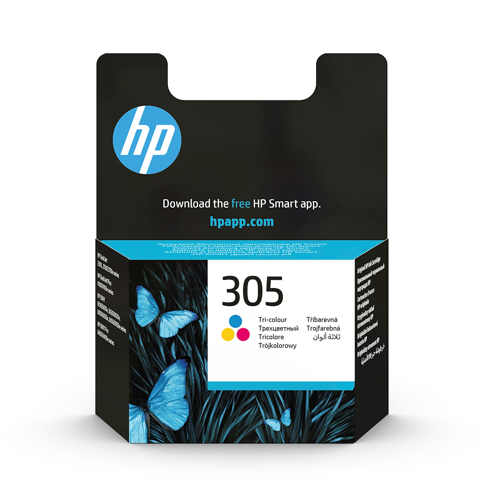 HP 3YM60AEBL - 305 Originalpatrone Trikromat