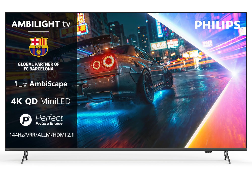 PHILIPS 65MLED901 0770693 TV QD MINILED 65"4K DVBT2/S2 SMART TITAN AMBILIGHT