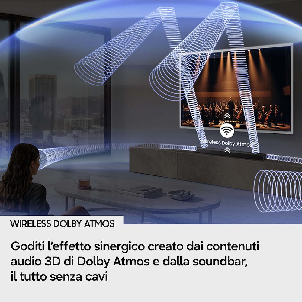 SAMSUNG HW-QS90H/XC - Soundbar 7.1.2 Dolby Atmos