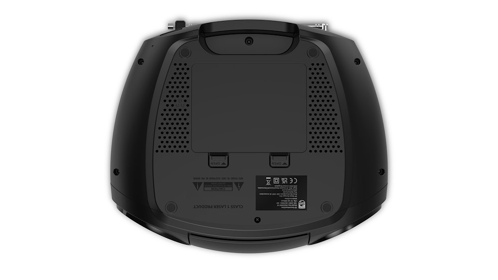 PHILIPS TAZ2500 - Tragbarer CD-Radio mit Kassette