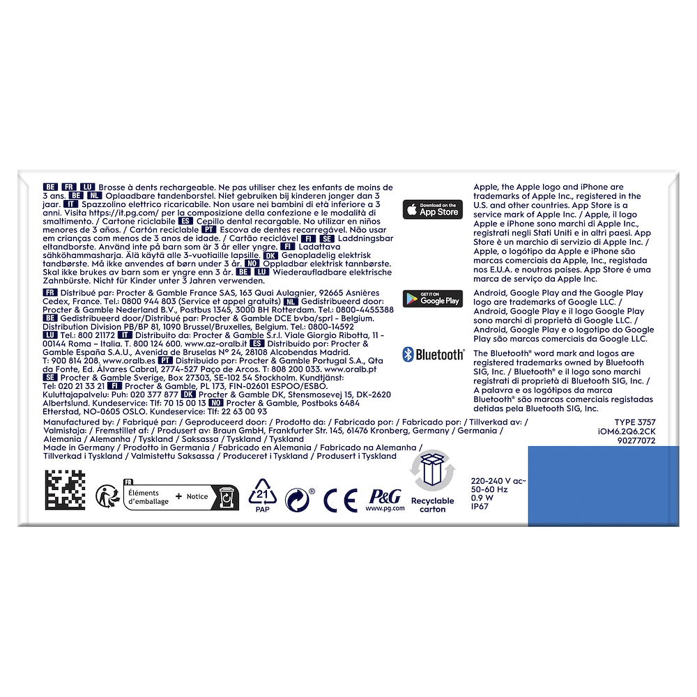 ORAL-B IO6SBLACK - Elektrische Zahnbürste Oral-B