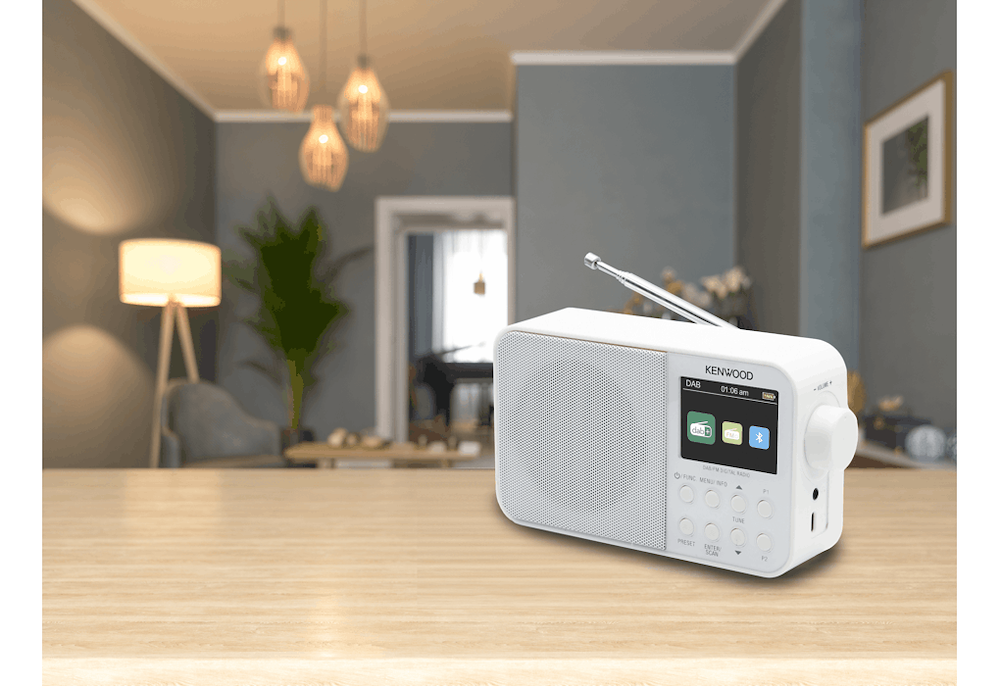 KENWOOD CRM30DABW - CR-M30DAB-W Portables DAB+ Radio