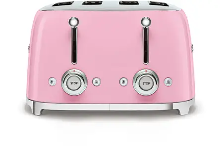 SMEG TSF03PKEU - Toaster 50er Stil Rosa von