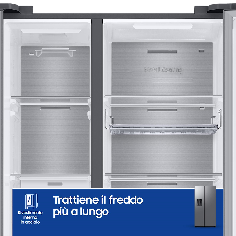 SAMSUNG RS70F64KETEF - Side-by-Side Kühlschrank 635Lt