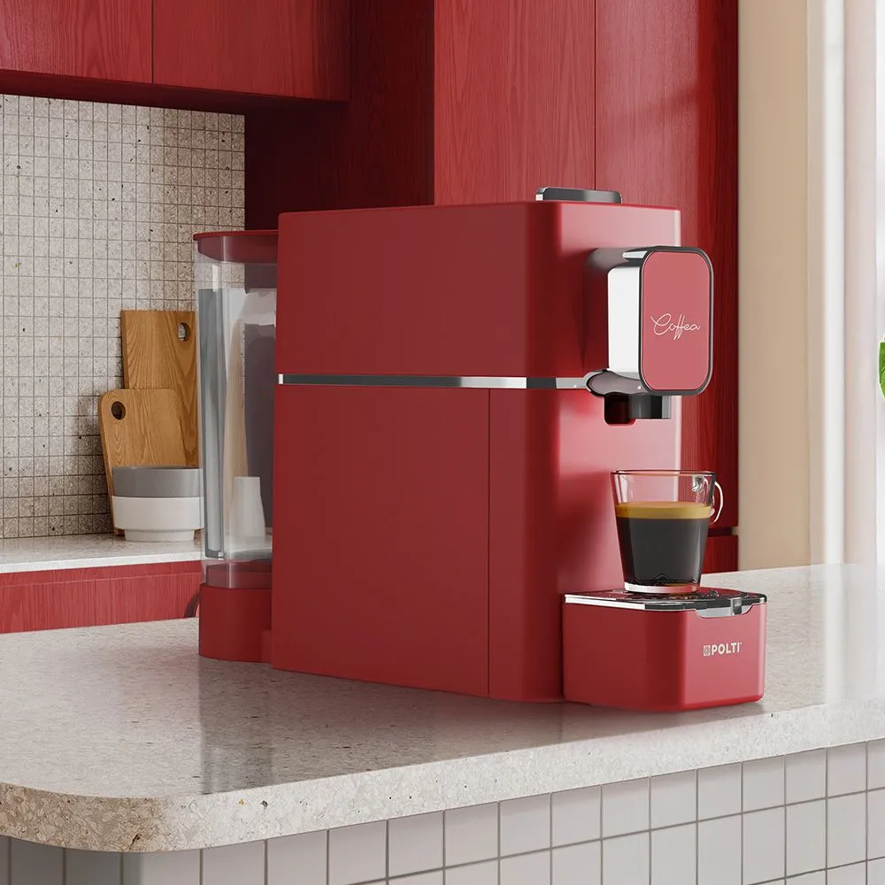 POLTI PCEU0136 - Espressomaschine in Rot