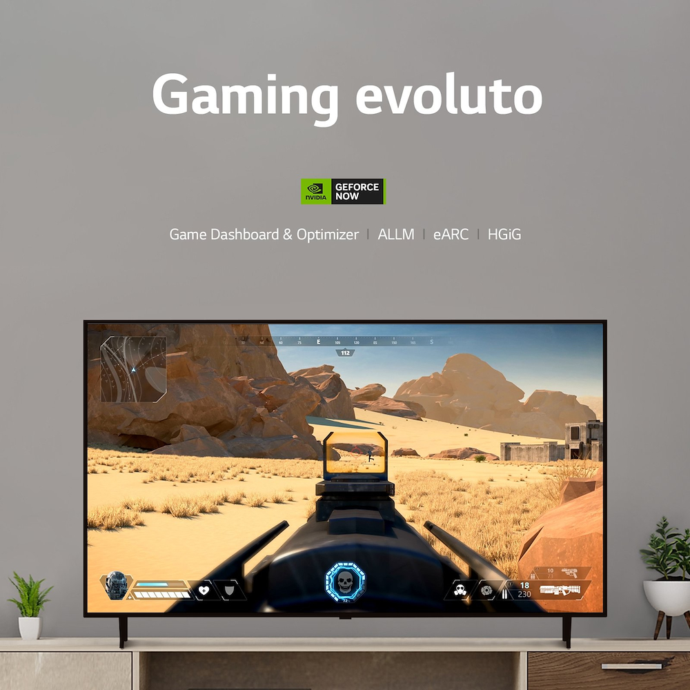 LG 65UR81006LJ - 65" Smart TV 4K mit 3 HDMI 2023