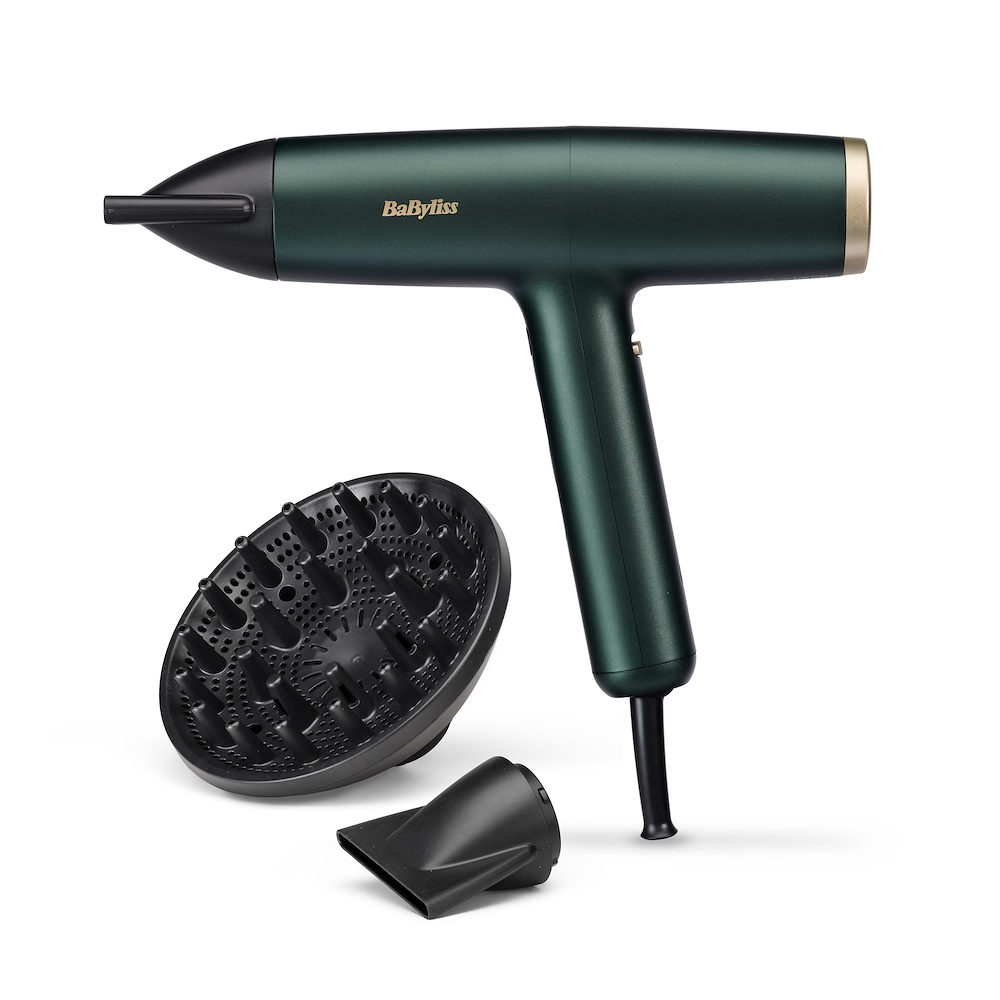 BABYLISS D6555DE - Haartrockner Air Power Pro 1700W Grün