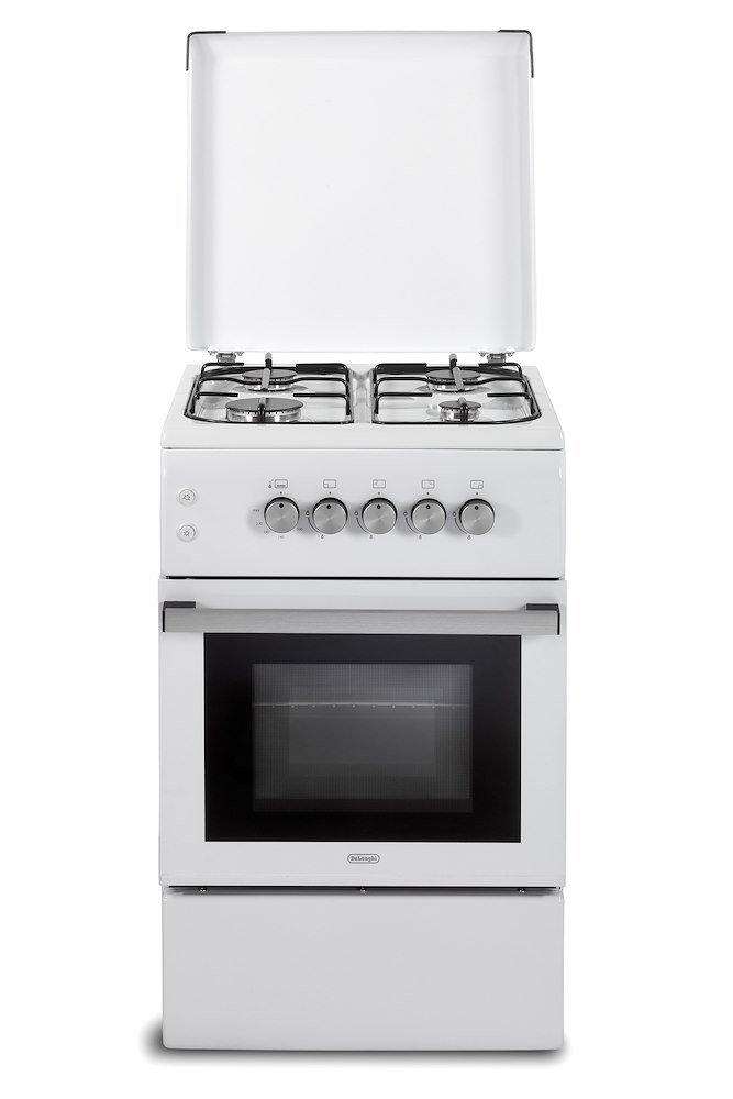 DE LONGHI DL554GW2 - Gasherd 50cm in Weiß