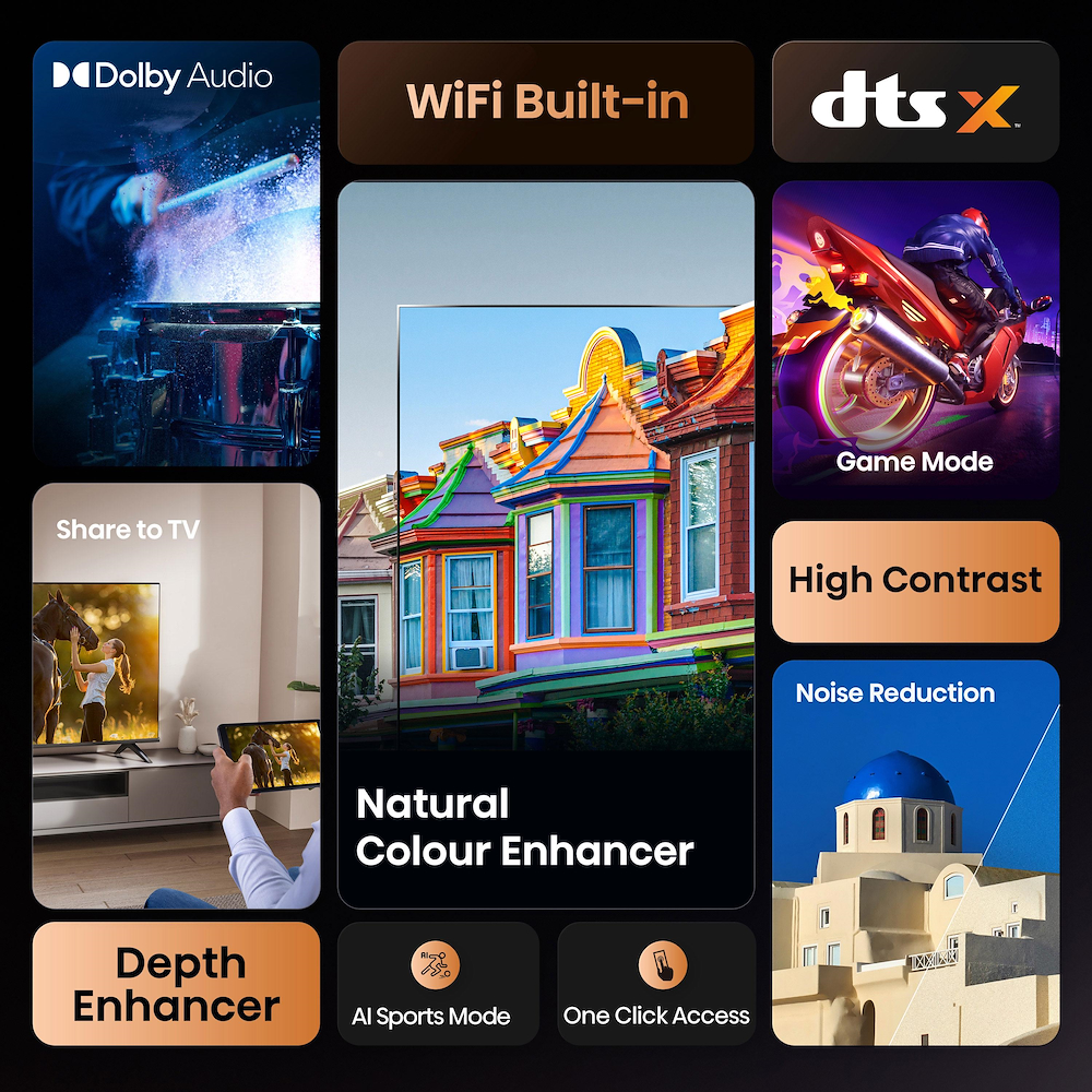 HISENSE 32A49Q - 32" FHD LED TV