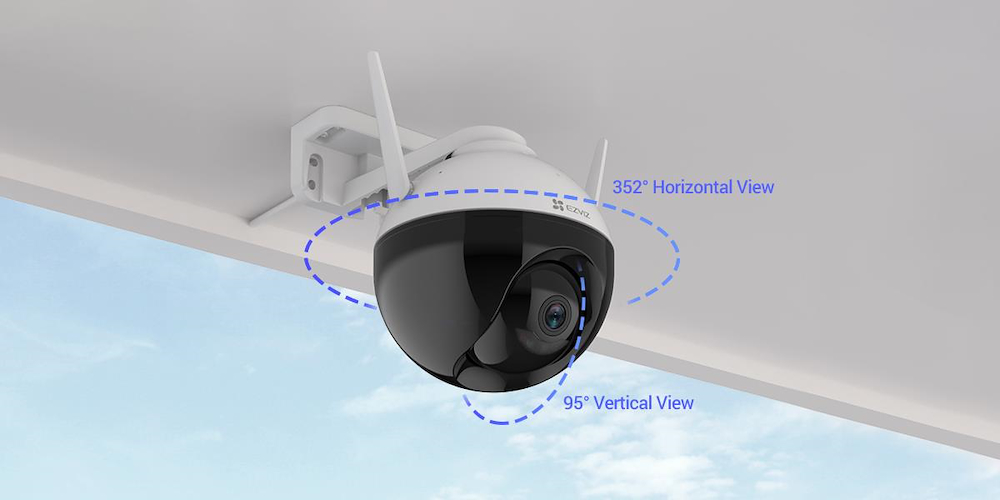 EZVIZ INE332 - Außenkamera 1080p mit Micro SD